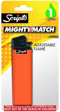 Scripto BWM13L-1/CS-MM Pocket Lighter, Blue/Gold/Green/Red/Silver