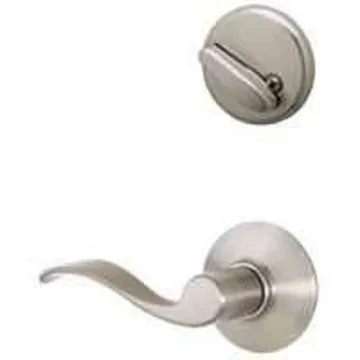 Schlage F59ACC619LH Trim Interior Accent, Satin Nickel, Left Hand
