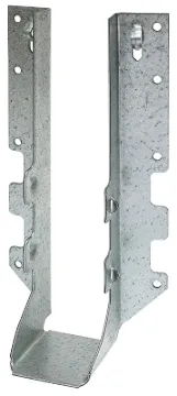Simpson Strong-Tie LUS210 Joist Hanger, 7-13/16 in H, 1-3/4 in D, 1-9/16 in W, Steel, Galvanized, Fa
