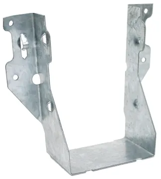 Simpson Strong-Tie LUS26-2Z Joist Hanger, 4-15/16 in H, 2 in D, 3-1/8 in W, Steel, ZMAX, Face Mounti