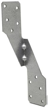 Simpson Strong-Tie H2.5AZ Wall Tie, 6 in L, Steel, ZMAX, Fastening Method: Nails