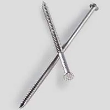 Simpson Strong-Tie S5SND1 Siding Nail, 5d, 1-3/4 in L, 304 Stainless Steel, Full Round Head, Annular