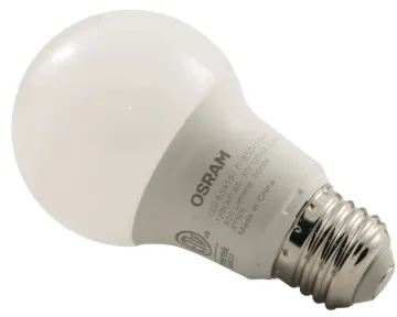 Sylvania 79284 LED Bulb, General Purpose, A19 Lamp, 60 W Equivalent, E26 Lamp Base, Frosted, Bright