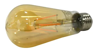 Sylvania 75351 Ultra Vintage LED Lamp, Decorative, ST19 Lamp, 40 W Equivalent, E26 Lamp Base, Dimmab
