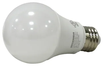 Sylvania 74079 LED Bulb, General Purpose, A19 Lamp, 40 W Equivalent, E26 Lamp Base, Frosted, Warm Wh