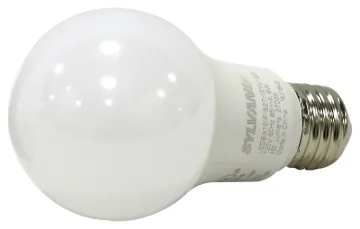 Sylvania 74077 LED Bulb, General Purpose, A19 Lamp, 40 W Equivalent, E26 Lamp Base, Frosted, Warm Wh