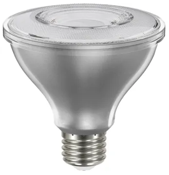 Sylvania 40916 Natural LED Bulb, Spotlight, PAR30 Lamp, E26 Lamp Base, Dimmable, Clear, Cool White L