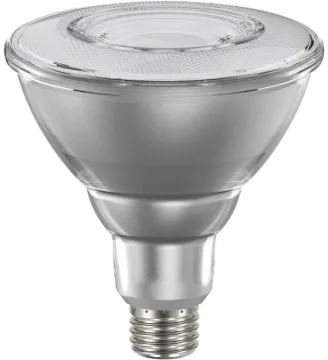 Sylvania 40906 Natural LED Bulb, Spotlight, PAR38 Lamp, 90 W Equivalent, E26 Lamp Base, Dimmable, Cl