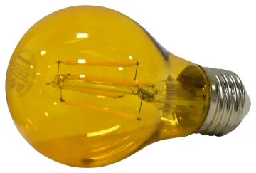 Sylvania 40302 ULTRA LED LED Bulb, General Purpose, A19 Lamp, E26 Lamp Base, Dimmable, Yellow, Color