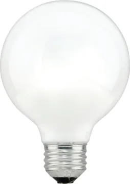 Sylvania 15882 Incandescent Lamp, 40 W, G25 Lamp, Medium Lamp Base, 260 Lumens, 2850 K Color Temp, S