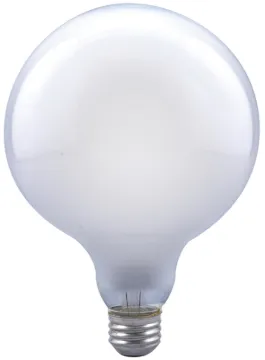 Sylvania 15793 Incandescent Lamp, 100 W, G40 Lamp, Medium E26 Lamp Base, 1050 Lumens, 2850 K Color T