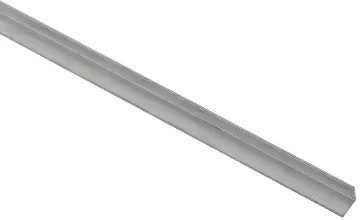 Stanley Hardware 4203BC Series N247-262 Angle Stock, 1/2 in L Leg, 48 in L, 1/16 in Thick, Aluminum,