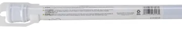Simple Spaces SD-SR36-W3L Shower Curtain Rod, 7-1/2 lb, 36 to 63 in L Adjustable, 1 in Dia Rod, Stee