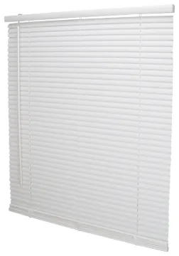 Simple Spaces PVCMB-5A Blind, 64 in L, 30 in W, Vinyl, White
