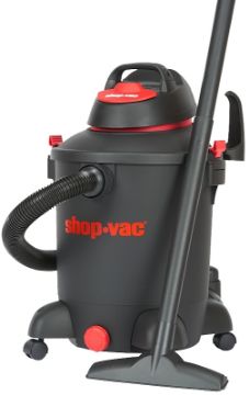 Shop-Vac 5982105 Wet/Dry Vacuum, 10 gal Vacuum, 70 cfm Air, Cartridge, Dry, Foam Sleeve Filter, 5.5