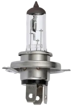 EIKO 9003-BPP Light Bulb, 12.8 V, 60, 55 W, Halogen Lamp, P43T-38 Base