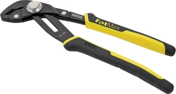 STANLEY 84-649 Joint Plier, 12 in OAL, 2-3/4 in Jaw Opening, Black/Yellow Handle, Ergonomic Handle,