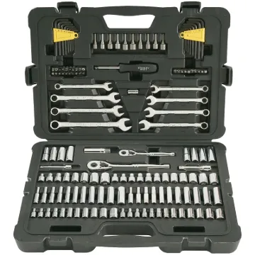 STANLEY COLORmaxx Series STMT71653 Mechanics Tool Set, 145-Piece, Chrome Vanadium Steel, Chrome, Sil