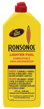 Ronson 99060 Lighter Fuel, Liquid, Clear, 5 oz Bottle