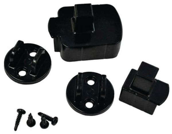 Regal UAB-BL Angle Railing Bracket, Universal, Aluminum, Black ...