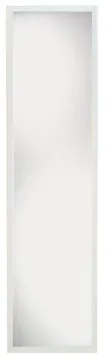 RENIN 206230 Framed Mirror, Rectangular, Plastic Frame, White Frame
