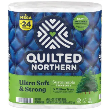 Quilted Northern 94429 Bathroom Tissue, 2-Ply, Paper