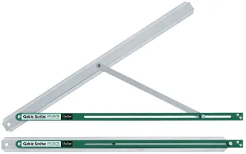 PACTOOL SA904 Gable Scribe, Aluminum/Steel, For: PacTool Dust-Free Snapper Shears