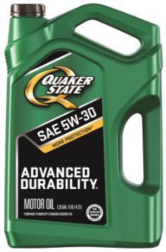 Quaker State Ultimate Durability 550044963 Motor Oil, 5W-30, 5.1 qt Bottle