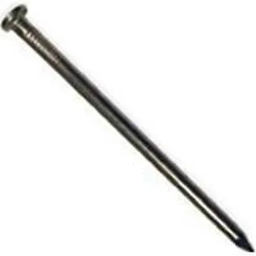 ProFIT 0054208 Common Nail, 20D, 4 in L, Steel, Hot-Dipped Galvanized, Flat Head, Round, Smooth Shan