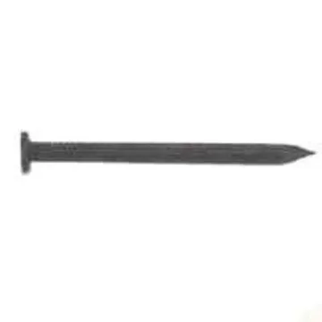 ProFIT 0029158 Nail, Fluted Concrete Nails, 8D, 2-1/2 in L, Steel, Brite, Flat Head, Fluted Shank, 1