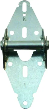 Prime-Line GD 52104 Garage Door Hinge, Steel, Galvanized, Non-Removable Pin, Surface Mounting