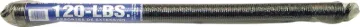 Prime-Line GD 12192 Extension Spring, 1-19/64 in OD, 25 in OAL, Carbon Steel, Galvanized, Loop End,