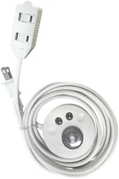 PowerZone Extension Cord, 16 AWG Cable, 1-15P Polarized Plug, 1-15R Polarized Receptacle, 9 ft L, 13