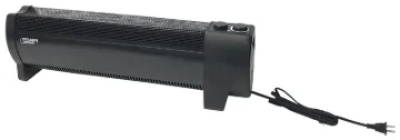 PowerZone DL12C Baseboard Heater, 12.5 A, 120 V, 750/1500 W, 5118.2 Btu Heating, 2-Heating Stage, Bl