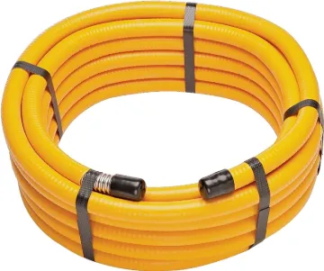 PRO-FLEX PFCT-1275 Flexible Hose, 1/2 in, Stainless Steel, Yellow, 75 ft L