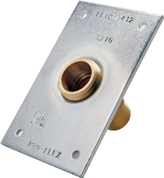 PRO-FLEX PFST-12 Termination Plate, 1/2 in