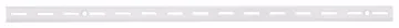 ProSource 25212PHL Shelf Standard, 2 mm Thick Material, 5/8 in W, 36 in H, Steel, White