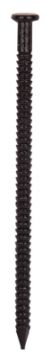 ProSource NTP-083-PS Panel Nail, 15D, 1-5/8 in L, Steel, Painted, Flat Head, Ring Shank, Black, 171