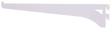 ProSource 25218PHL-PS Heavy-Duty and Single Track Shelf Bracket, 75 lb/Pair, 10 in L, 2-3/8 in H, St