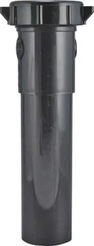 Plumb Pak PP40-8B Pipe Extension Tube, 1-1/2 in, 8 in L, Slip-Joint, Plastic, Black