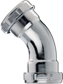Plumb Pak PP137 Pipe Elbow, 1-1/4 in, 45 deg Angle, Brass