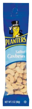 PLANTERS 549750 Cashew, 2 oz Bag