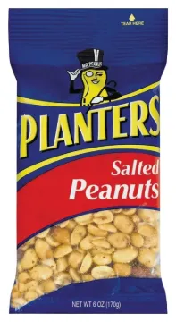 PLANTERS 483277 Peanut, 6 oz Bag