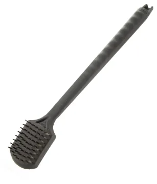 Omaha Grill Brush w/Scraper, Stainless Steel, 20 in