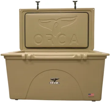 ORCA ORCT140 Cooler, 140 qt Cooler, Tan, Up to 10 days Ice Retention