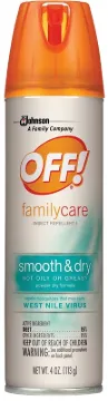 OFF! 22154 Insect Repellent I, 4 oz, Liquid, Clear/White, Pleasant