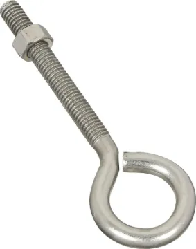 National Hardware N221-655 Eye Bolt, 3/8-16 Thread, 3 in L Thread, 1 in ID Dia Eye, 3.35 in L Shank,