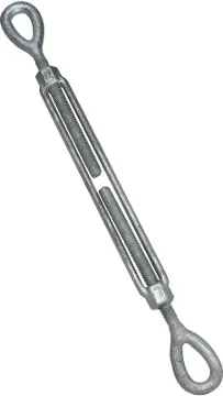 National Hardware 3270BC Series N177-410 Turnbuckle, 1800 lb Working Load, 1/2 in Thread, Eye, Eye,