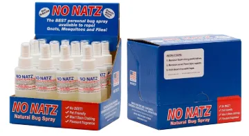 NO NATZ 4009 Bug Repellent, 2 oz Bottle