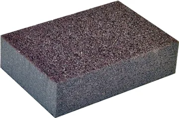 NORTON MultiSand 49507 Sanding Sponge, 4 in L, 2-3/4 in W, Medium